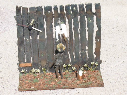 Sculpture peintre en - peintre",