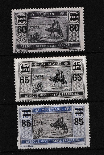 Mauritanie 38 neufs - a,