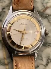 Mitoma Red Date Jewelled Antimagnetic – Montre vintage Habillée Années 1950/60