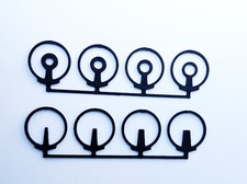 Set of 4 ring + 4 blade front sight insert, 18mm for Elit Front sight. M96, CG63