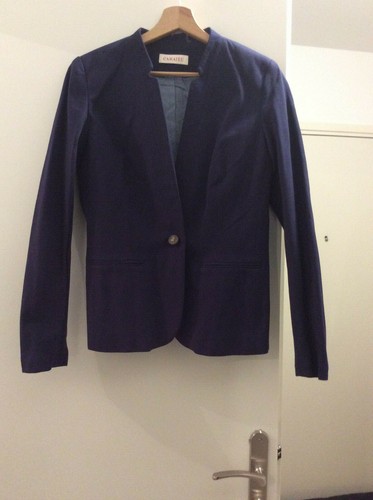 Veste femme habillé bleu - veste,