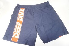 Vintage Look Récompense Sportive Deep Dive Homme Short de Bain Bleu Marine Rouge