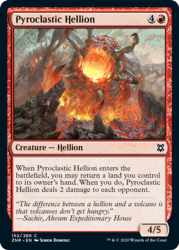 Pyroclastic hellion foil x1 - -,