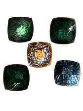 lot de 5 plats en cuivre