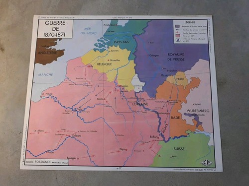 Carte scolaire rossignol - carte, n°