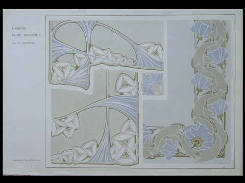 Decor art nouveau maurice - art,
