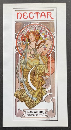 Nectar par alphonse mucha - nectar, 1899