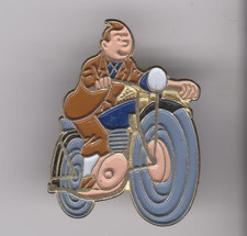Pin's TINTIN à MOTO                