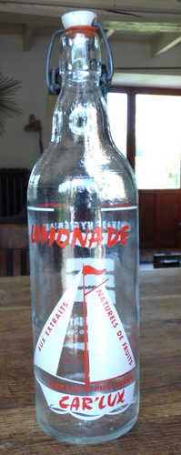 Ancienne bouteille limonade - ancienne, de
