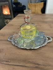 Service à liqueur vintage art