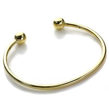 Bracelet Jonc Creux pour Bébé en Or Jaune 9 Carats