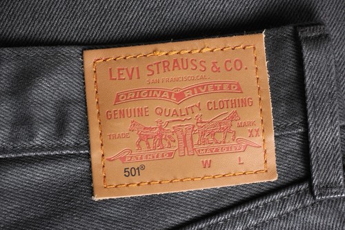 Levi 501 wax coated jeans - 501,