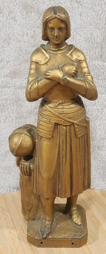 Ancienne statue jeanne arc - ancienne,