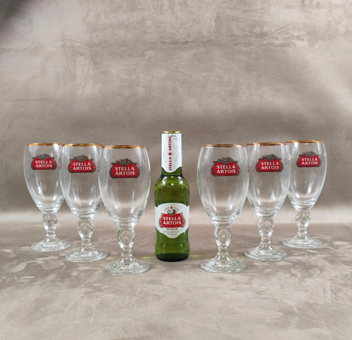 Lot verres à - lot, bière