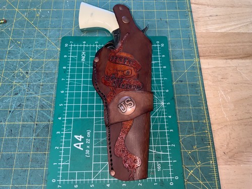 Revolver leather remington - r/h,