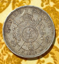 5 francs NAPOLEON III  1869 BB
