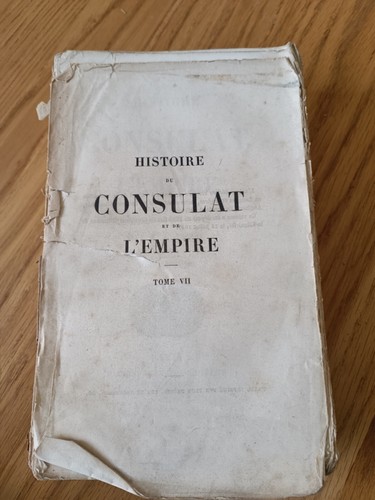 Livre histoire consulat - livre,