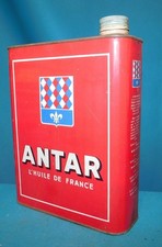 ANCIEN BIDON HUILE 2L . ANTAR