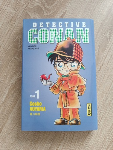 Livre manga détective - manga, conan
