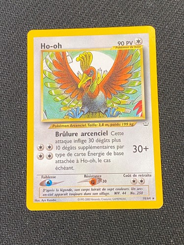 Carte pokémon 64 - carte, 18/64