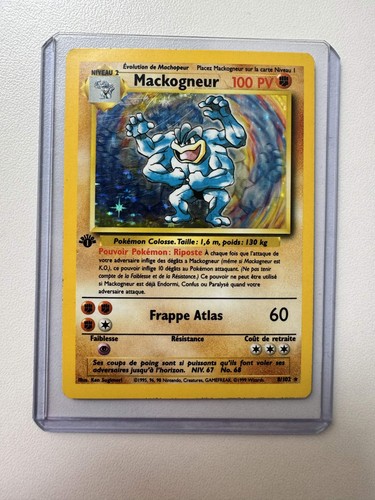 Carte pokémon mackogneur - carte,