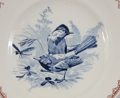 Assiette ancienne xixième - assiette,