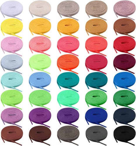 Paires lacets plats - paires,
