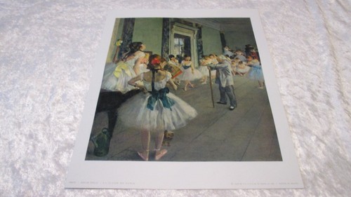 Ancienne lithographie degas - lithographie, e.