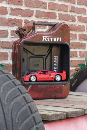 Jerrican diorama ferrari - diorama,