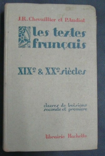 Les textes français 19e
