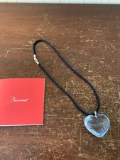 Collier cœur bleu ciel en