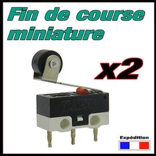 904G/2# 2 pcs Fin de course miniature à galet micro switch robotique, arduino
