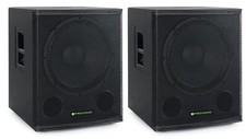 Paire subwoofer actif 600w - subwoofer,
