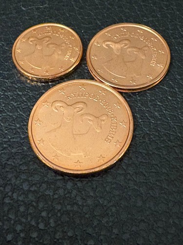 Pièces 5 centimes - de, 1-2-5