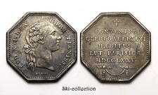 Jeton Louis XVI°- ASSEMBLÉE DU CLERGÉ, 1775. France. Argent