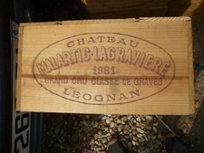 FACADE CAISSE BOIS VIN