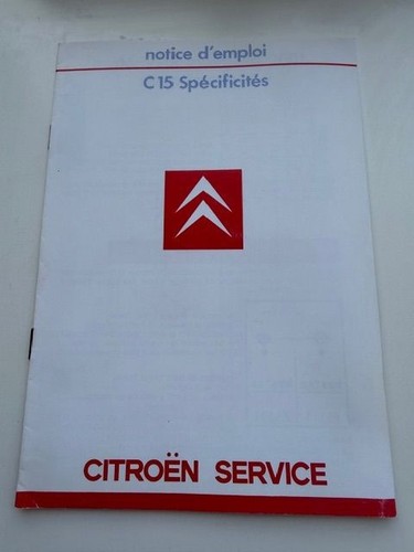 Citroën notice emploi - ,