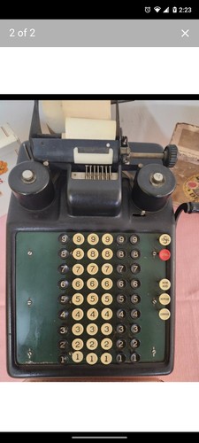 Burroughs portable adding - burroughs,