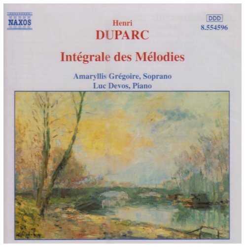 Henri duparc intégrale - duparc, des