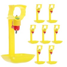  Distributeurs d'eau de poulet domestique, 8 pièces, mangeoires d'eau pour