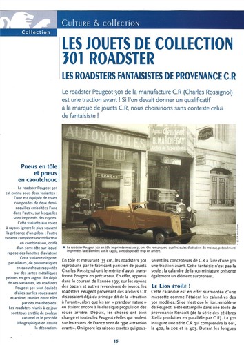 Fiche peugeot 301 roadster - 301,