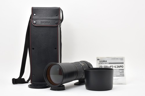 Rare exc case sigma apo - w/case],