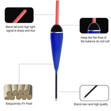 Lot de 5 flotteurs de pêche à la carpe balsa verticaux 2 3 4 5 grammes flotteu