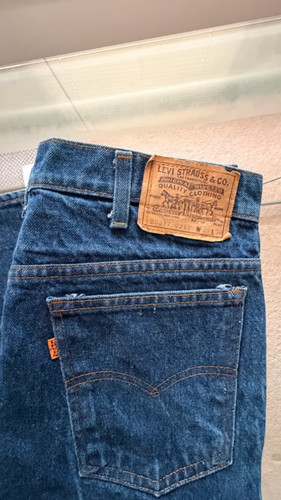 Vintage levi orange - vintage, tab