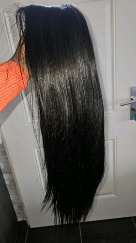 55cm naturel noir perruque - naturel,