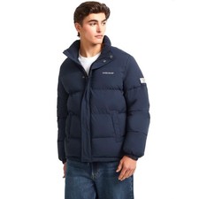 Guess Veste GJ Longue Puffer Homme Garçon Doudoune Bleue