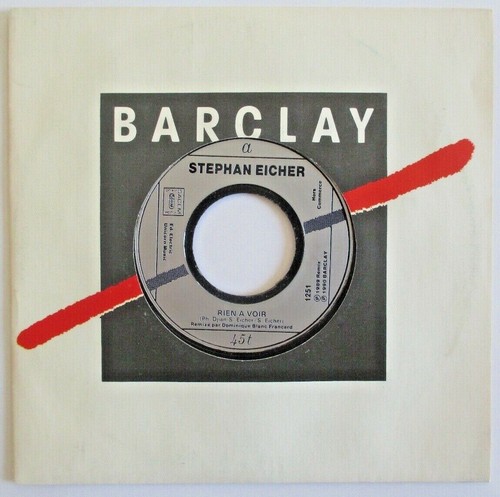 Stephan eicher promo - -, (7")