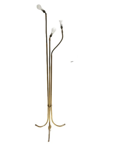 Lampadaire vintage tripode - vintage,