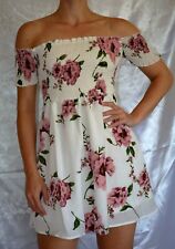 Robe blanche fleurie taille 36