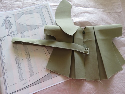 Kit vêtement poupée bleuette - vêtement,
